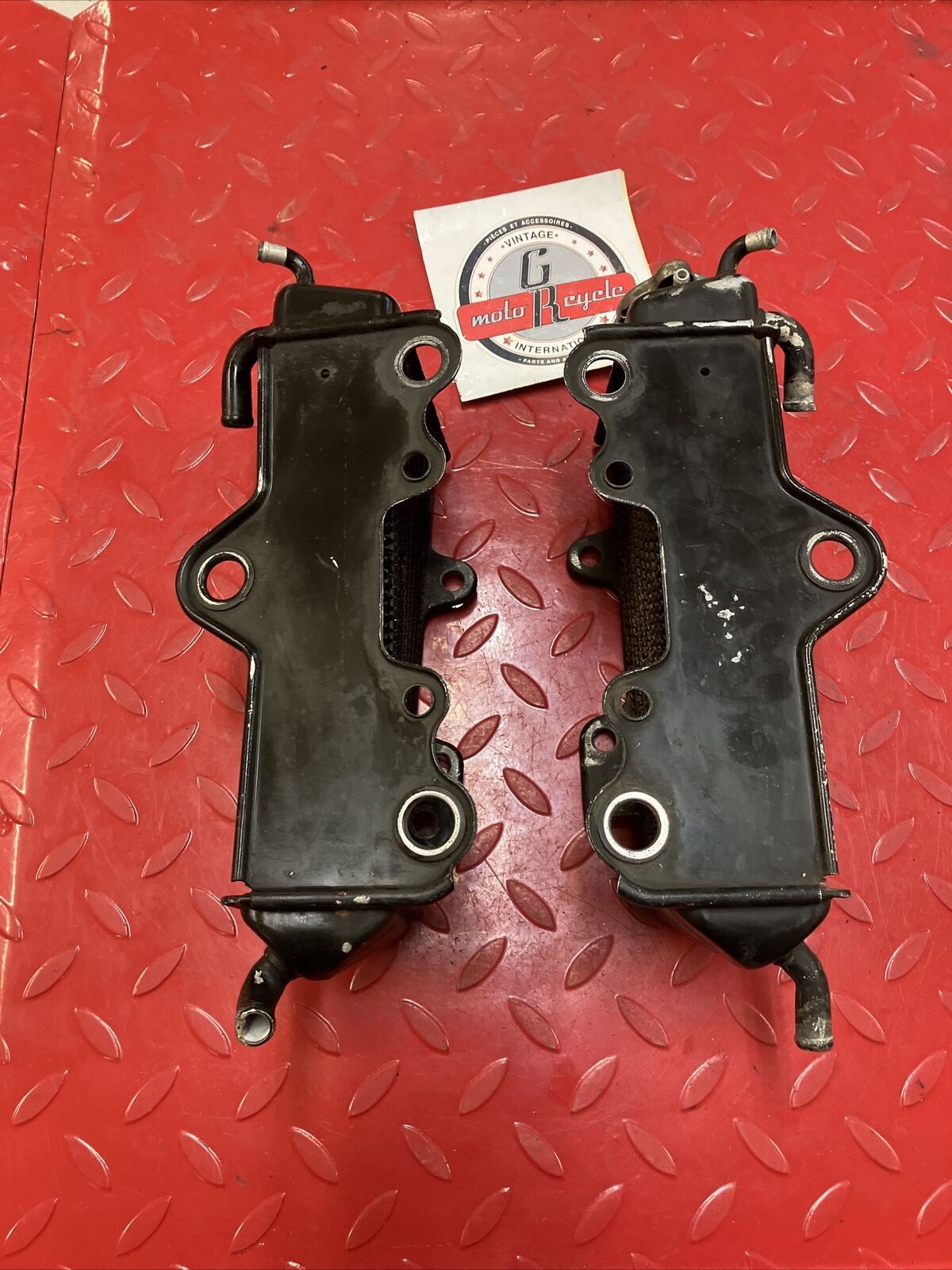 Honda CR250R 1986 Radiator left right 1987 19010-KS7-000