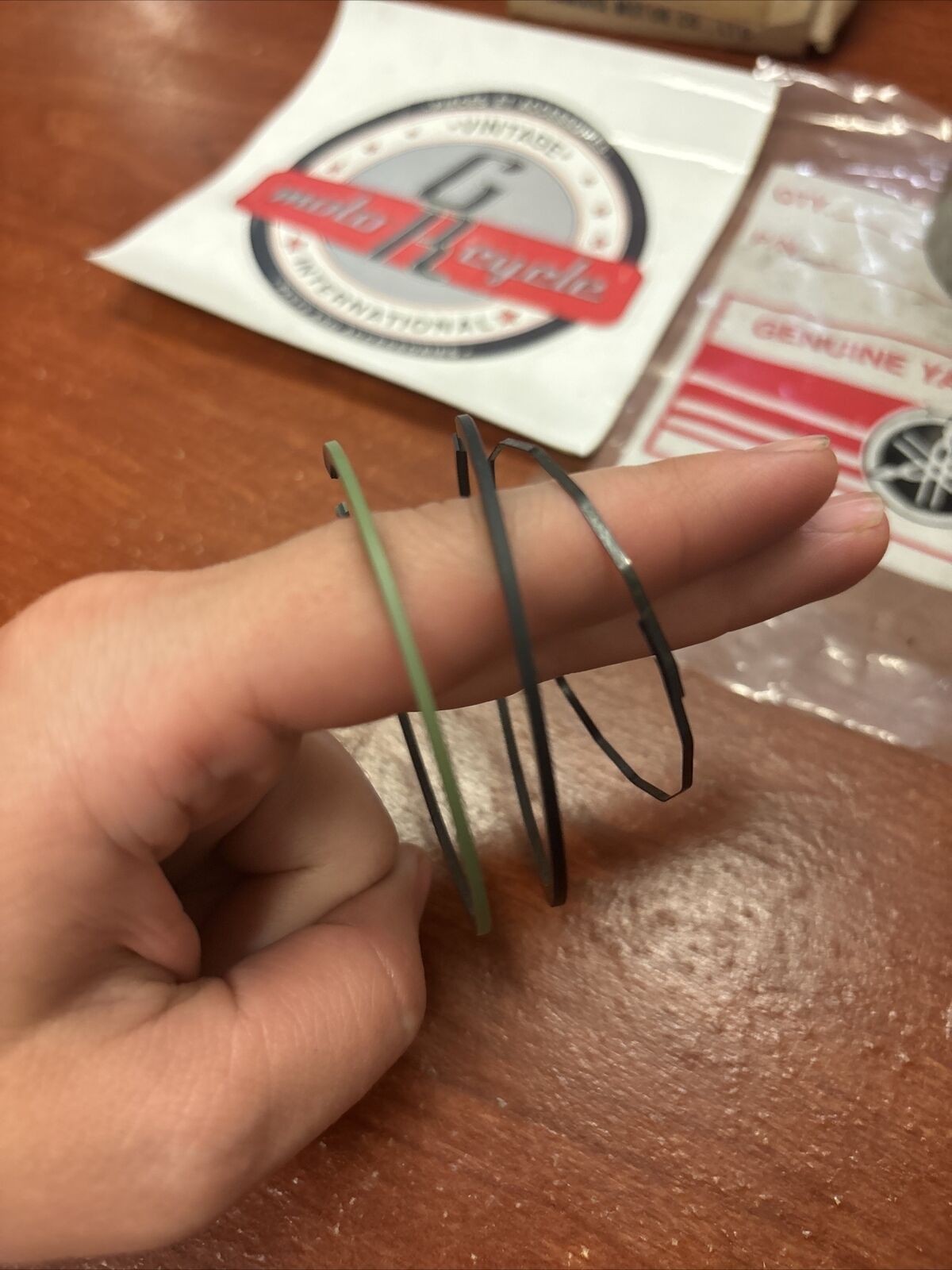 NOS Yamaha PISTON KIT O/S 0.50 NO CIRCLIP 316-11600-20-00 Y175