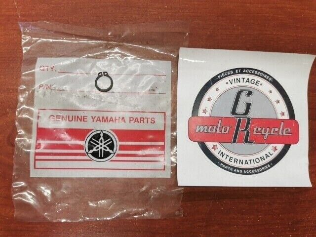 NOS Yamaha FS1 FS50 RD50 TY50 CIRCLIP 93410-13004-00 SUB 99009-13400-00 Y136
