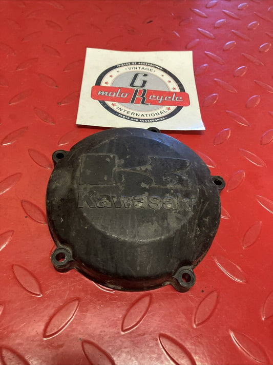 Kawasaki KX125 1987 Left crankcase stator cover