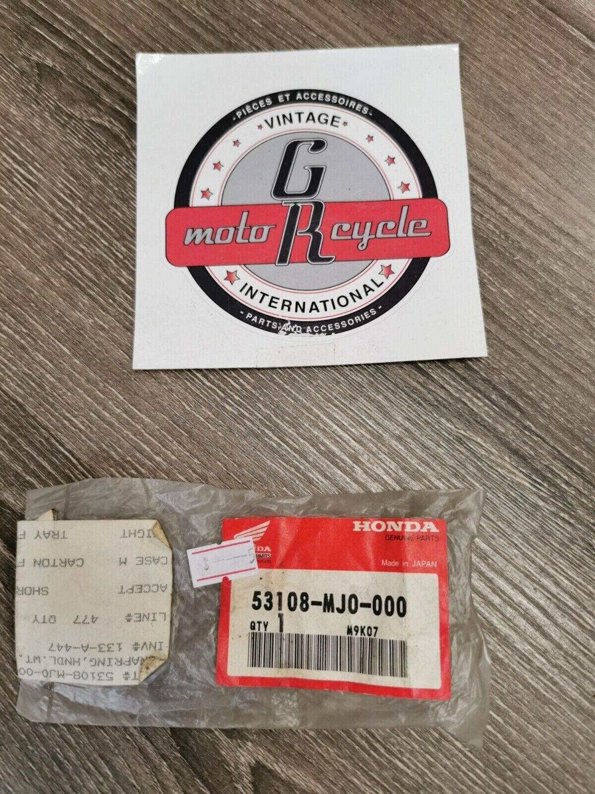 NOS HONDA CBR600 RING  53108-MJ0-000 H53