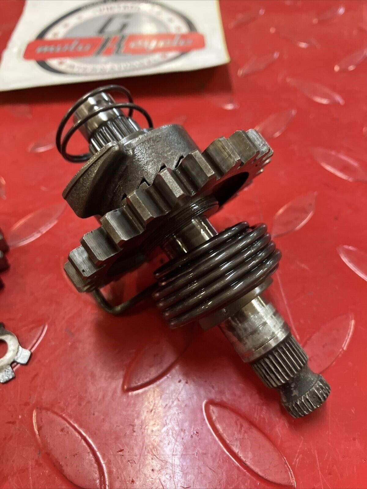 Honda CR80R 1990 kickstarter kick starter spindle shaft gear 28211-GC4-600 3