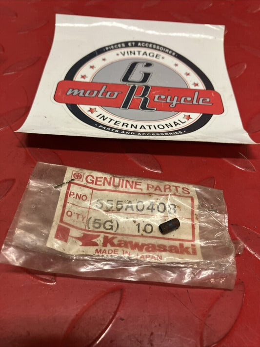 NOS KAWASAKI SPRING PIN 5X8 555A0408 K14