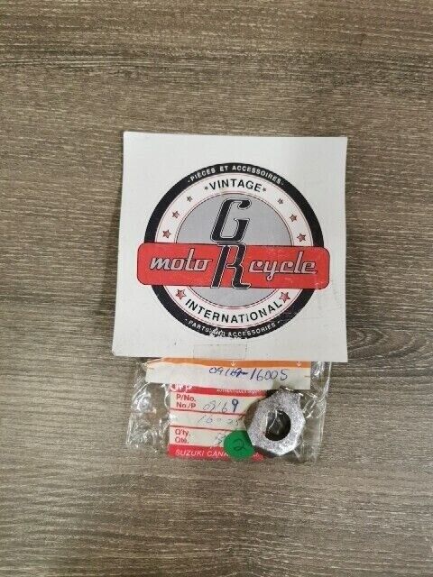 NOS SUZUKI RM125 1986 - 1988 RM80 1986 - 1996 RM85 RM85L WASHER 09169-16005 S48