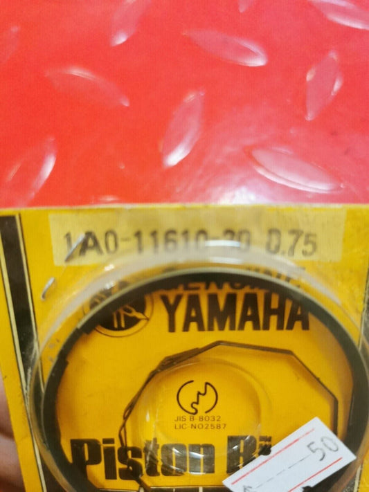 NOS YAMAHA RD250  PISTON RING SET (3RD O/S) 1A0-11610-30-00 Y27