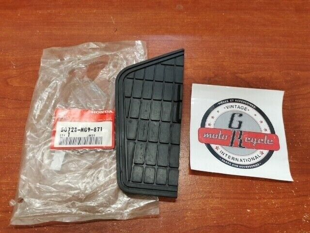 NOS Honda 1984 - 1987 GL1200 LEFT PILLION STEP RUBBER 50728-MG9-871 H106