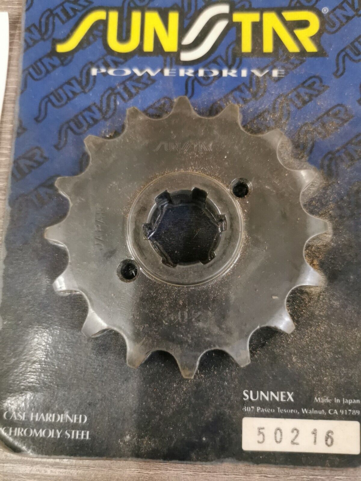 NOS SUNSTAR Front Wheel SPROCKET 16T  50216 J19