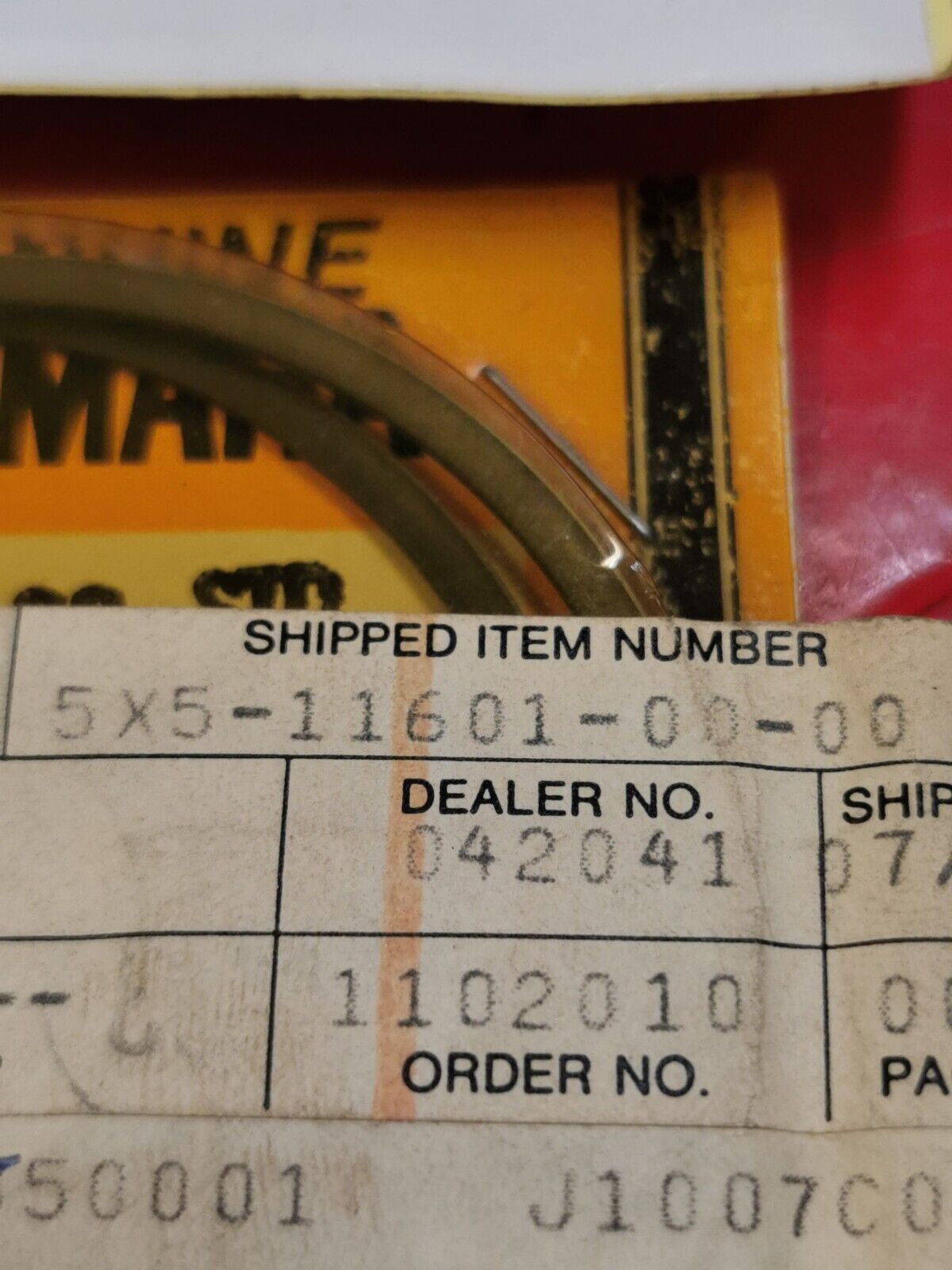 NOS YAMAHA YZ250 1982 PISTON RING SET STD 5X5-11601-00-00 Y32