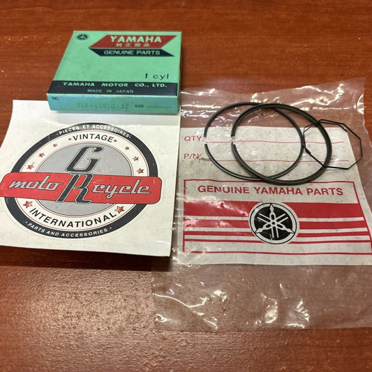 NOS Yamaha 1970 - 1972 R5 PISTON RING 0.75 360-11610-32-00 Y174