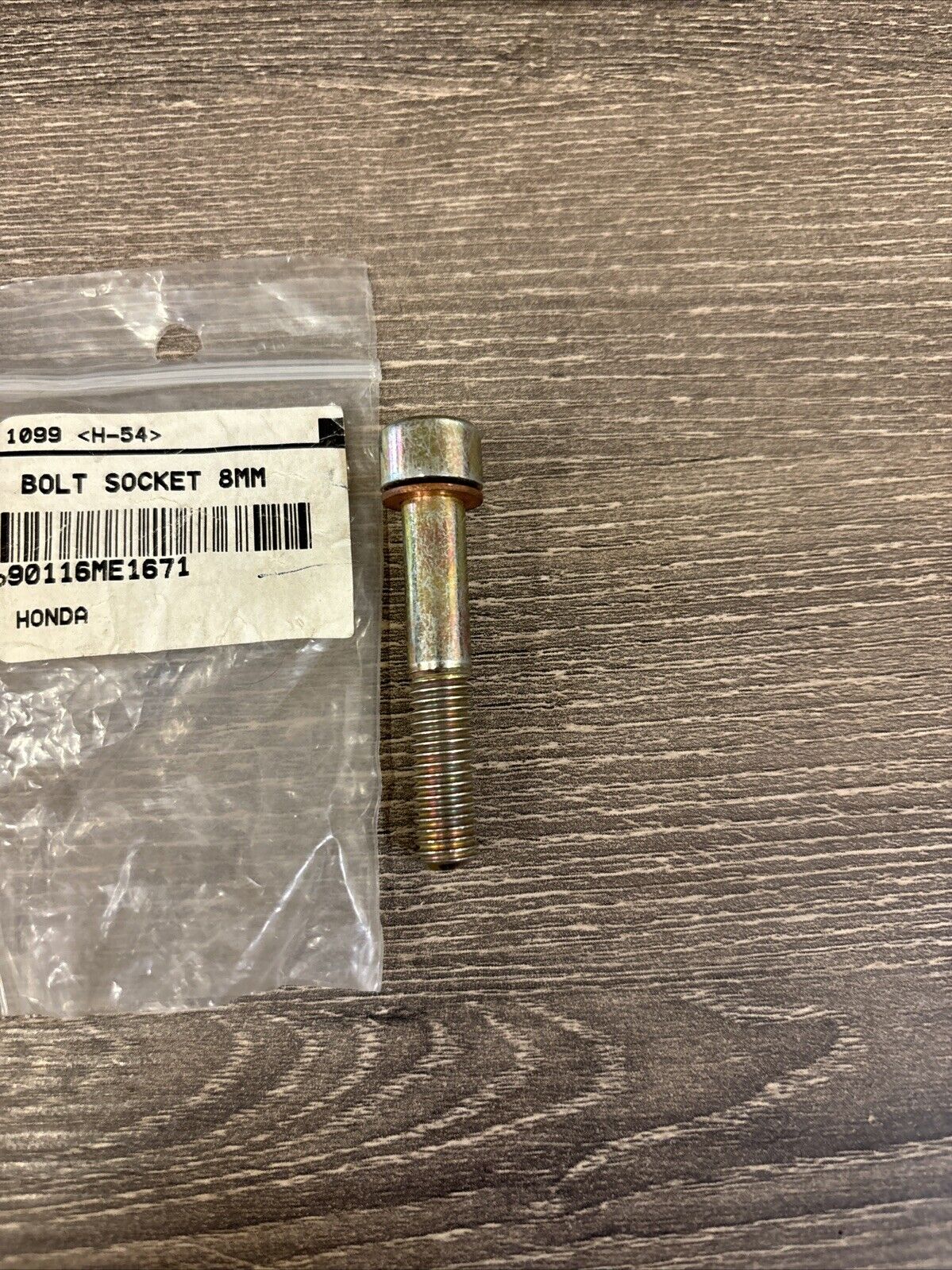 NOS Honda VF1100C VF750C VT750C SOCKET BOLT 8MM 90116-ME1-671 H135