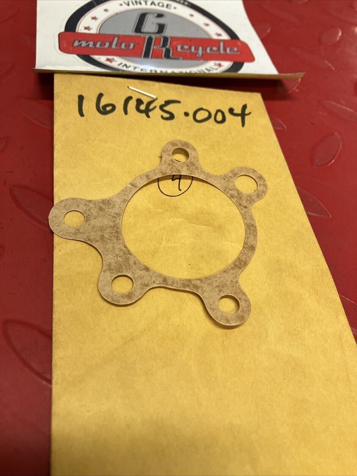 NOS KAWASAKI OIL PUMP COVER GASKET 16145-004 K21