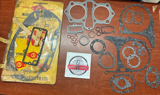 NOS N.P XS1 XS2 GASKET KIT INCOMPLETE J63