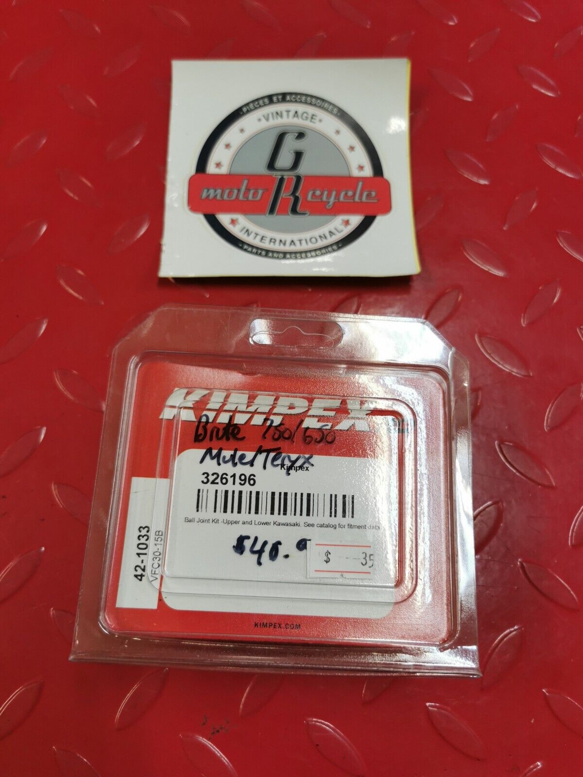 NOS KIMPEX KFX450 KFX700 KVF360 KRF800 Ball Joint Kit 326196 42-1033 J4