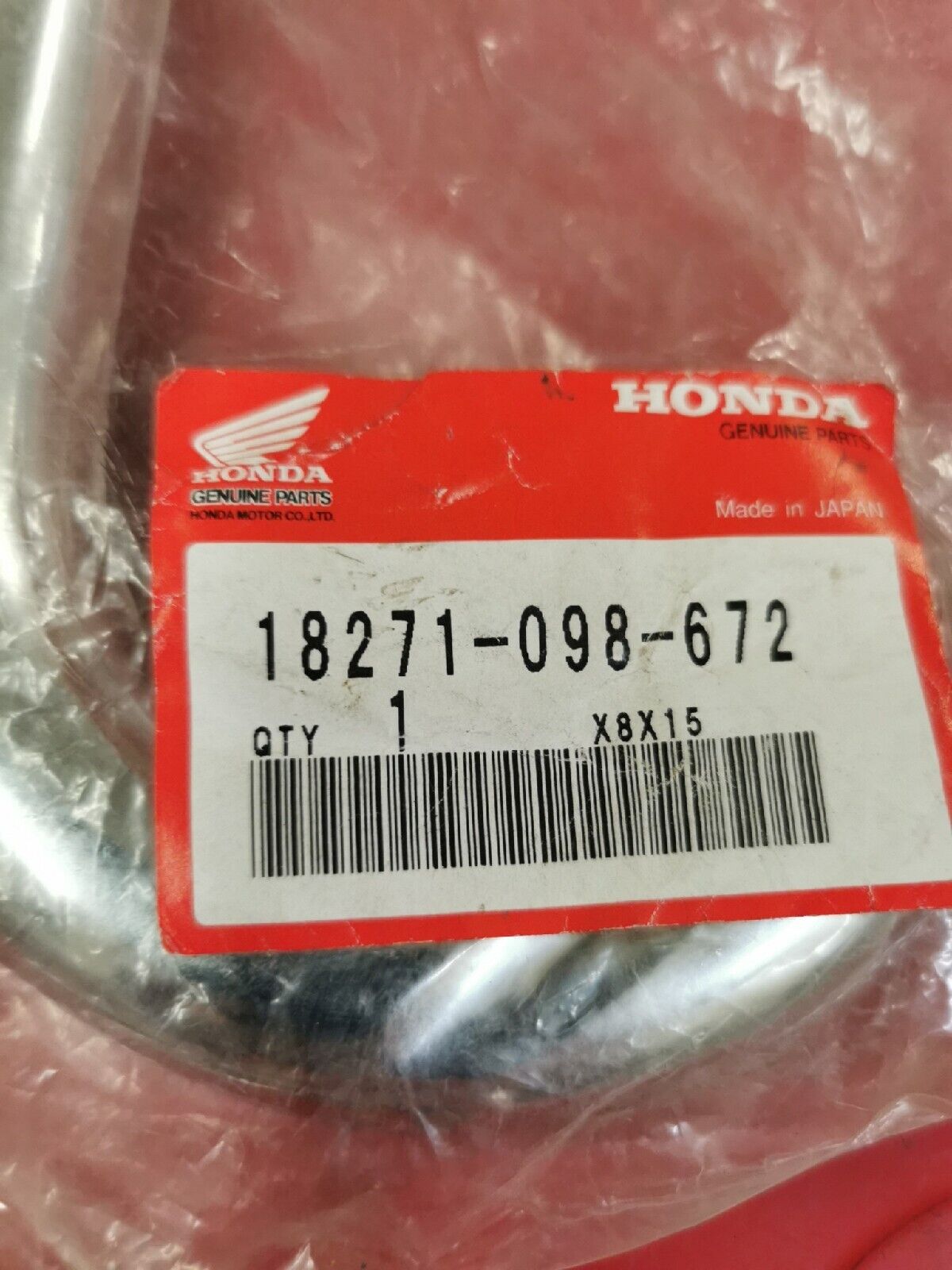 NEW HONDA CT70 COVER EXHAUST PIPE HEAT SHIELD 18271-098-672 H39