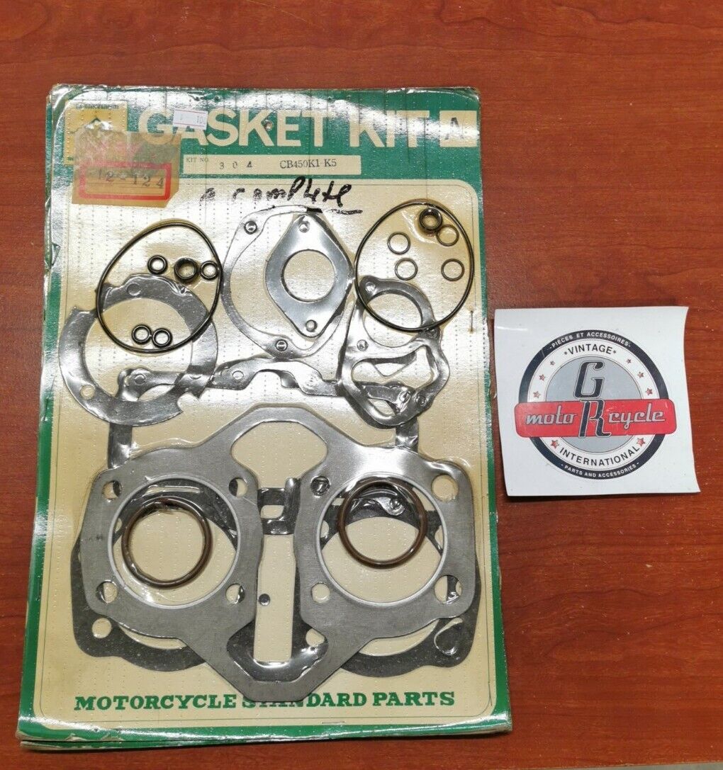 NOS Honda CB450K1-K5 GASKET KIT A COMPLETE H66