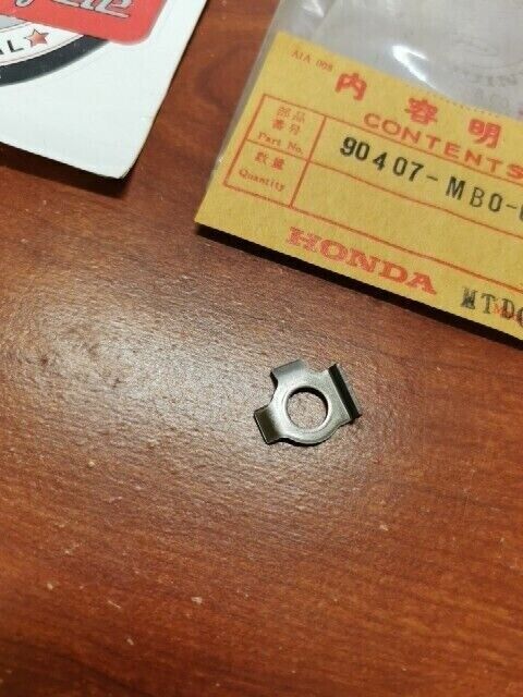 NOS Honda CB250F CB400 CB750 CBR1000F CBR600F LOCK WASHER 90407-MB0-000 H73