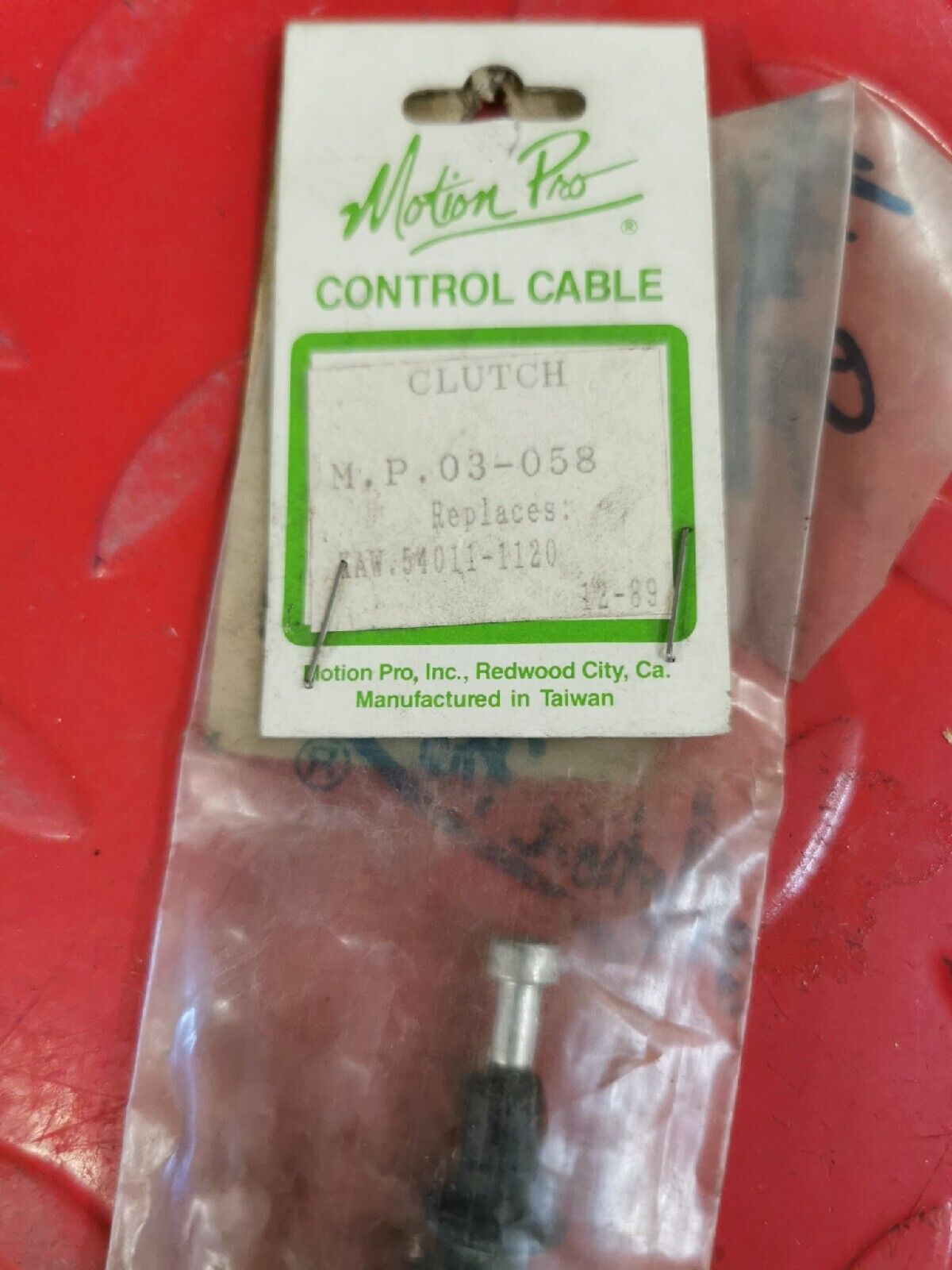 NOS MOTION PRO KAWASAKI LTD440 KZ440A 1982 83 CLUTH CABLE 54011-1120  03-058 J16