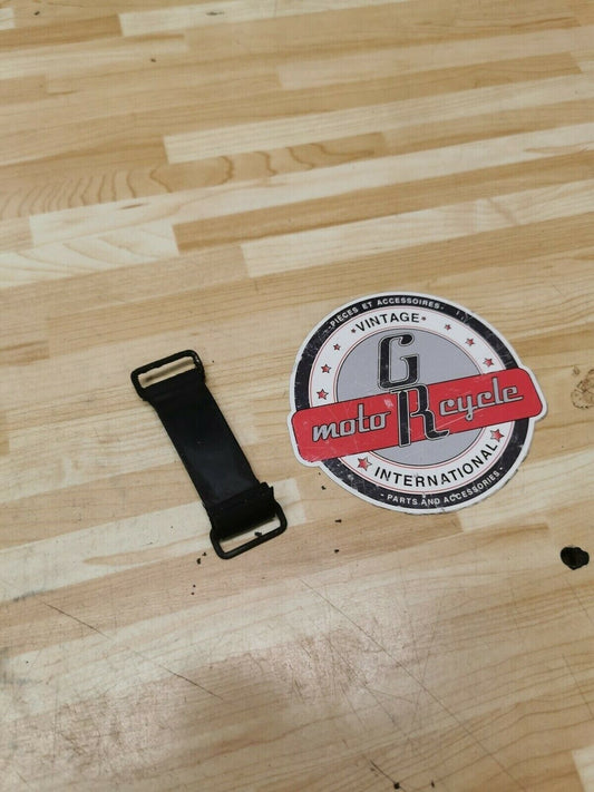 Yamaha DT200 1986 battery tray box rubber strap holder band