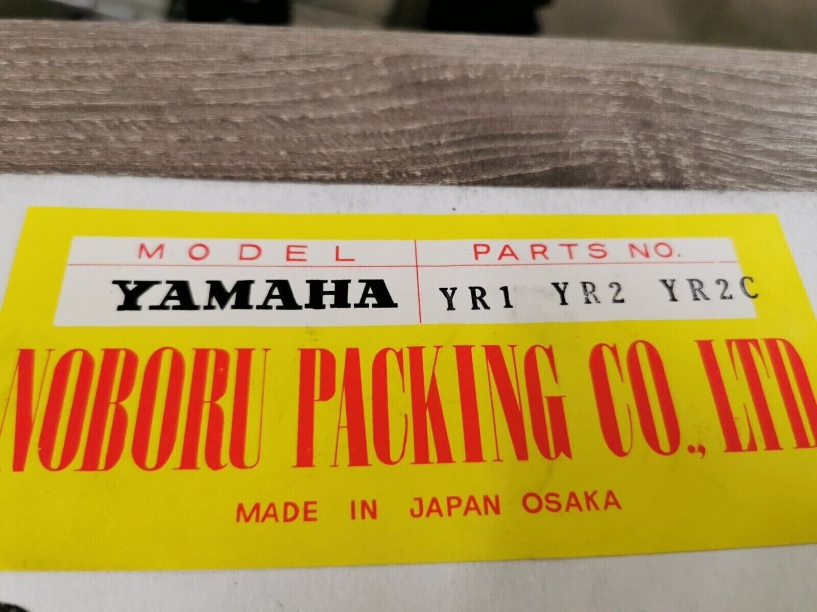 NOS NOBORU NP YAMAHA YR1 YR2 YR2C INCOMPLETE  GASKET KIT SET J46