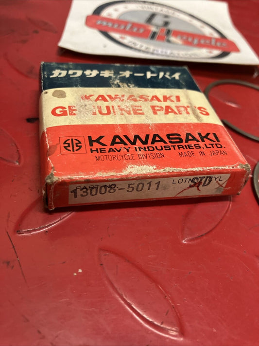 NEW Nos Kawasaki KX80 1979 - 1982 KD80 1982 1983 RING SET PISTON 13008-5011  K3