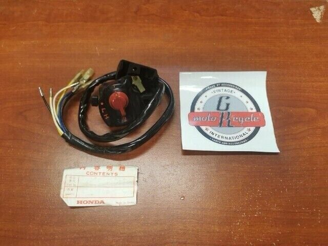 NOS Honda SL350 K1 K2 LIGHTING STOP SWITCH 35300-312-670 H97