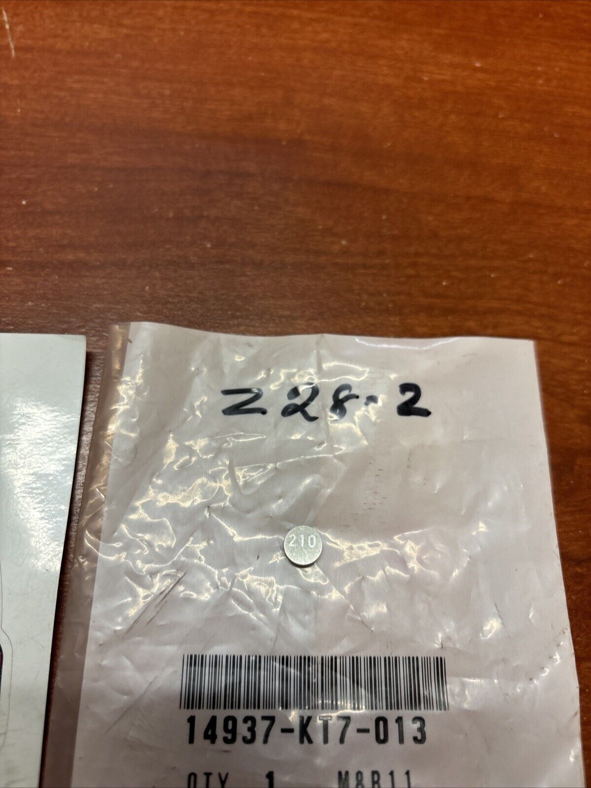 NOS Honda CB1000R CB1300 CB1300A TAPPET SHIM (2.100) 14937-KT7-013 H156