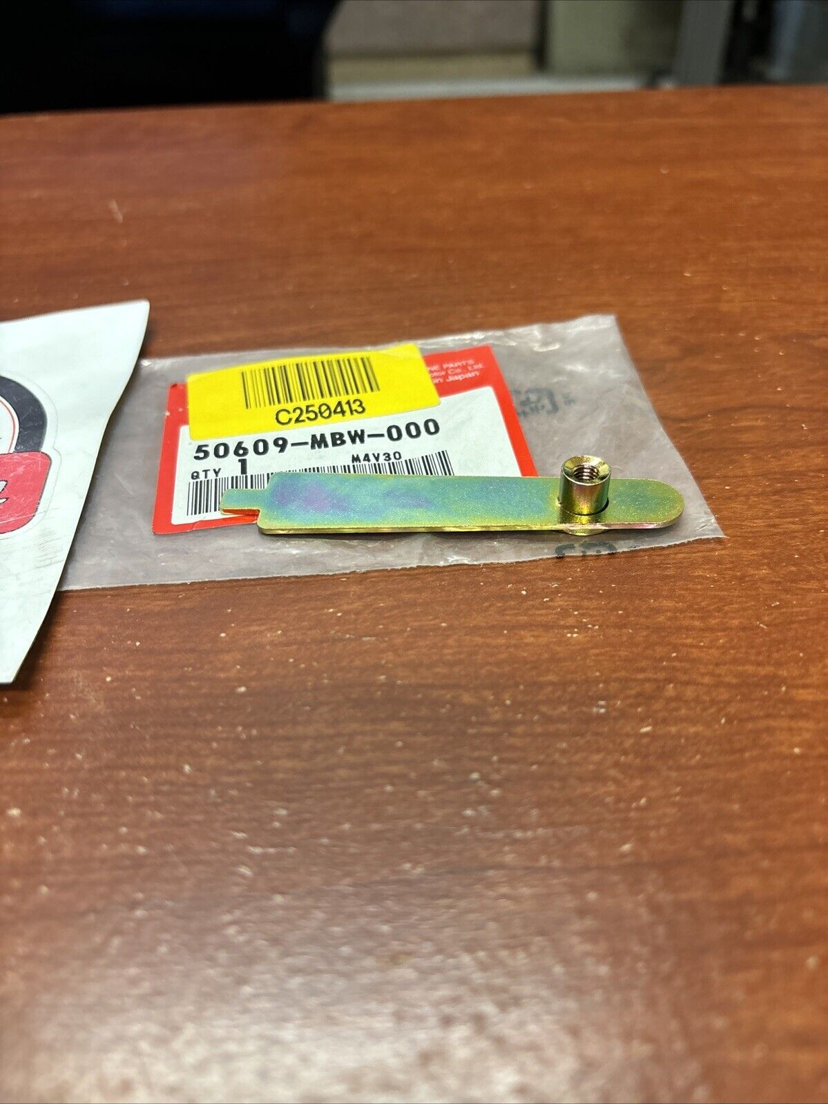 NOS Honda CB400 CB600F CB600FA STEP SETTING PLATE 50609-MBW-000 H172