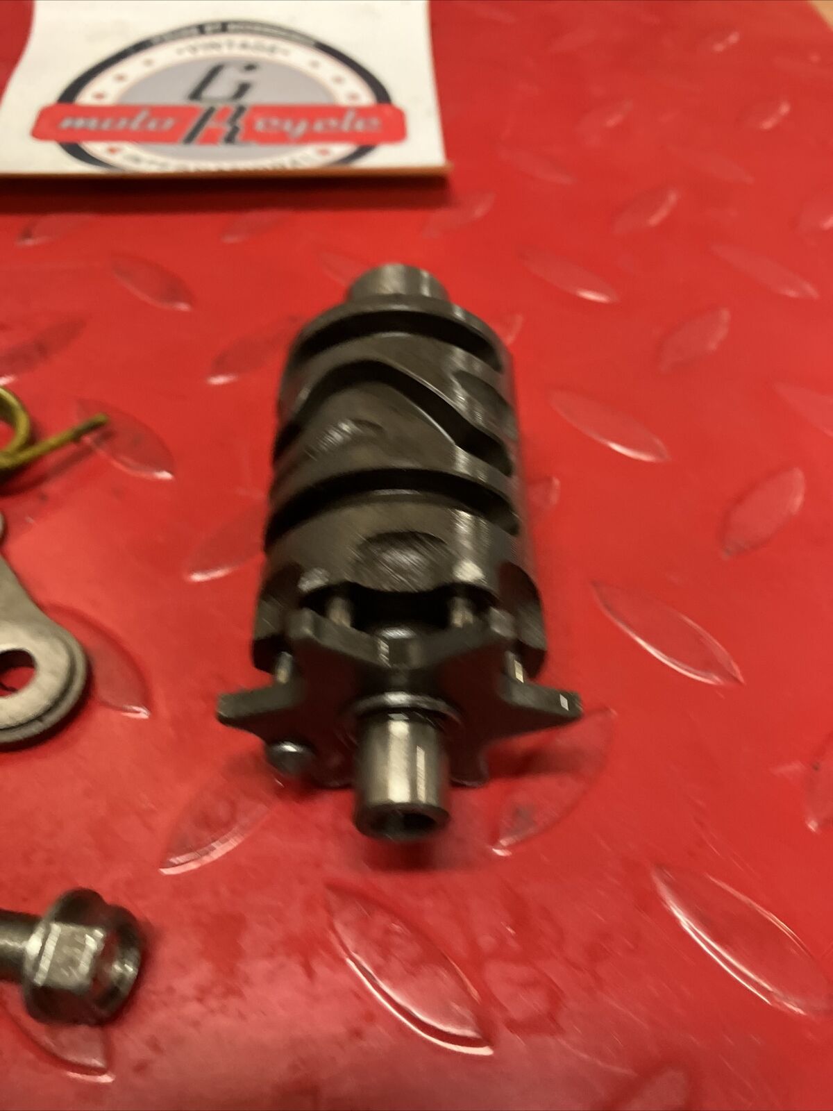 Honda XL600R 1986 transmission gearshift gear drum cam stop lever spring 2