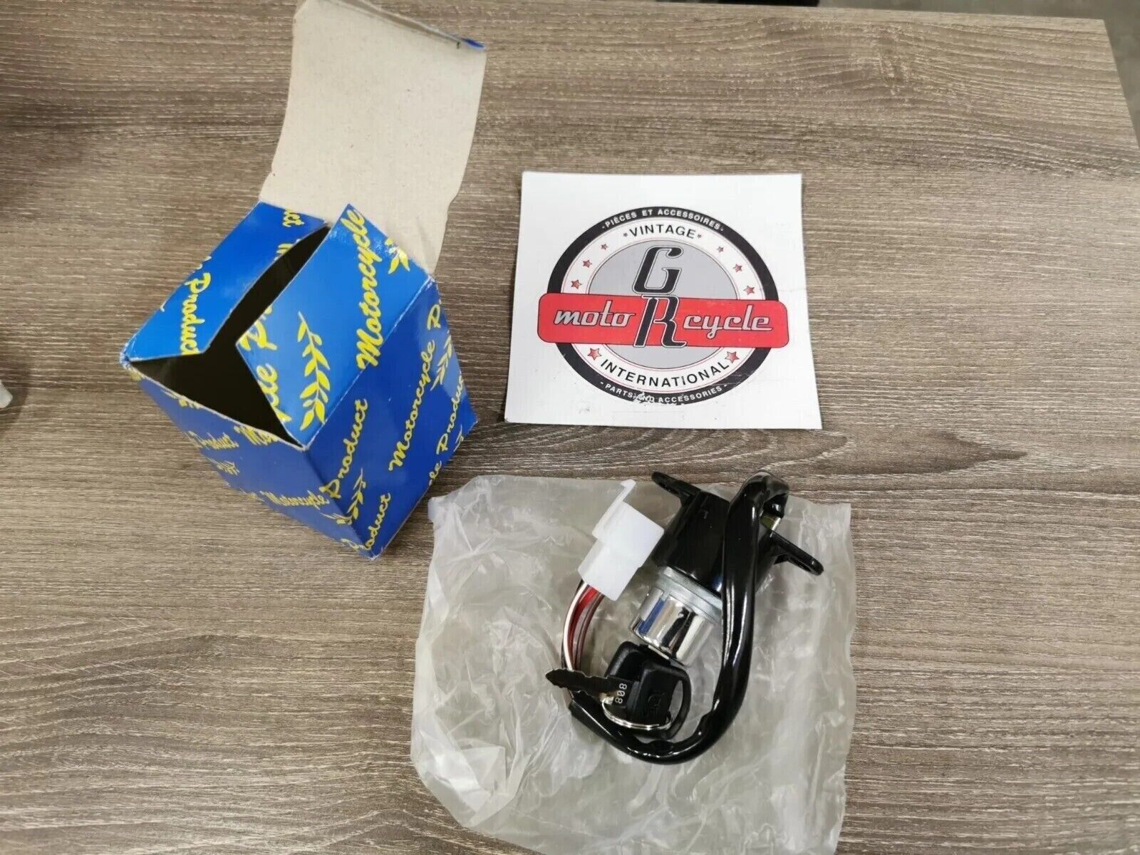 NOS MOTO PRODUCT CB100N CB125T IGNITION SWITCH 735285  591170H J29