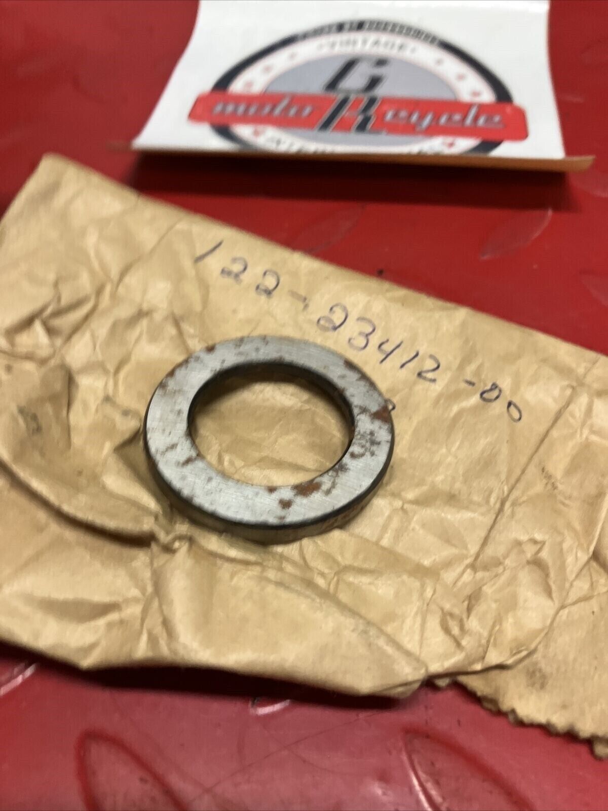 NOS YAMAHA RACE BALL 122-23412-00-00 SUB BY 22F-23412-01-00 Y62