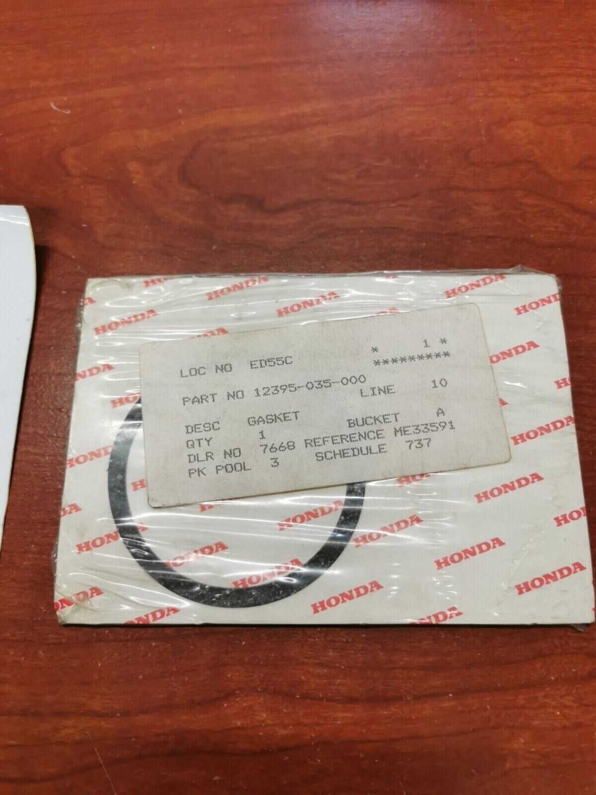 NOS Honda ATC70 Z50 CT70 LEFT CYLINDER HEAD SIDE COVER GASKET 12395-035-000 H67
