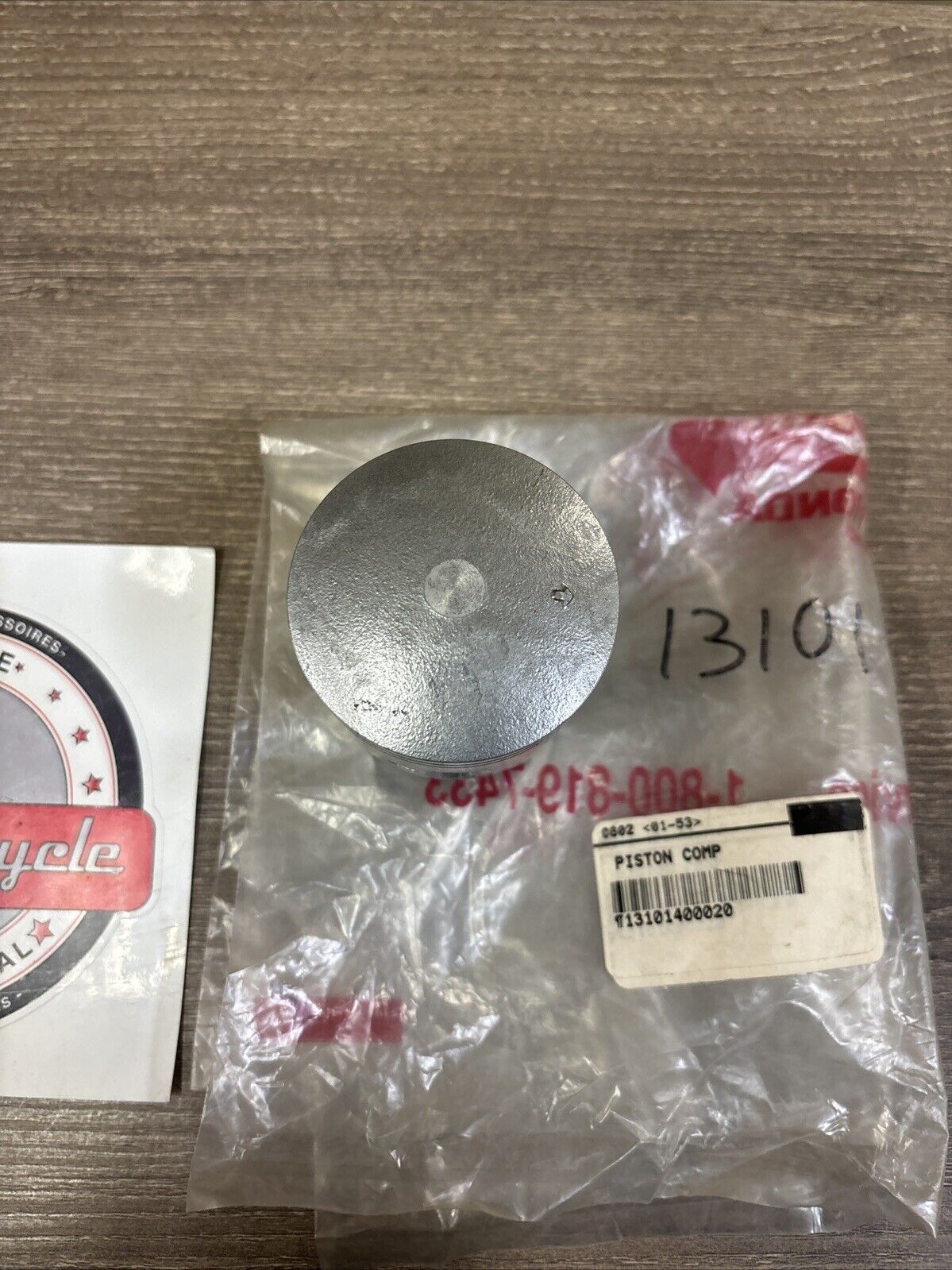NOS Honda CR125M MT125R PISTON STD 13101-400-020 H136
