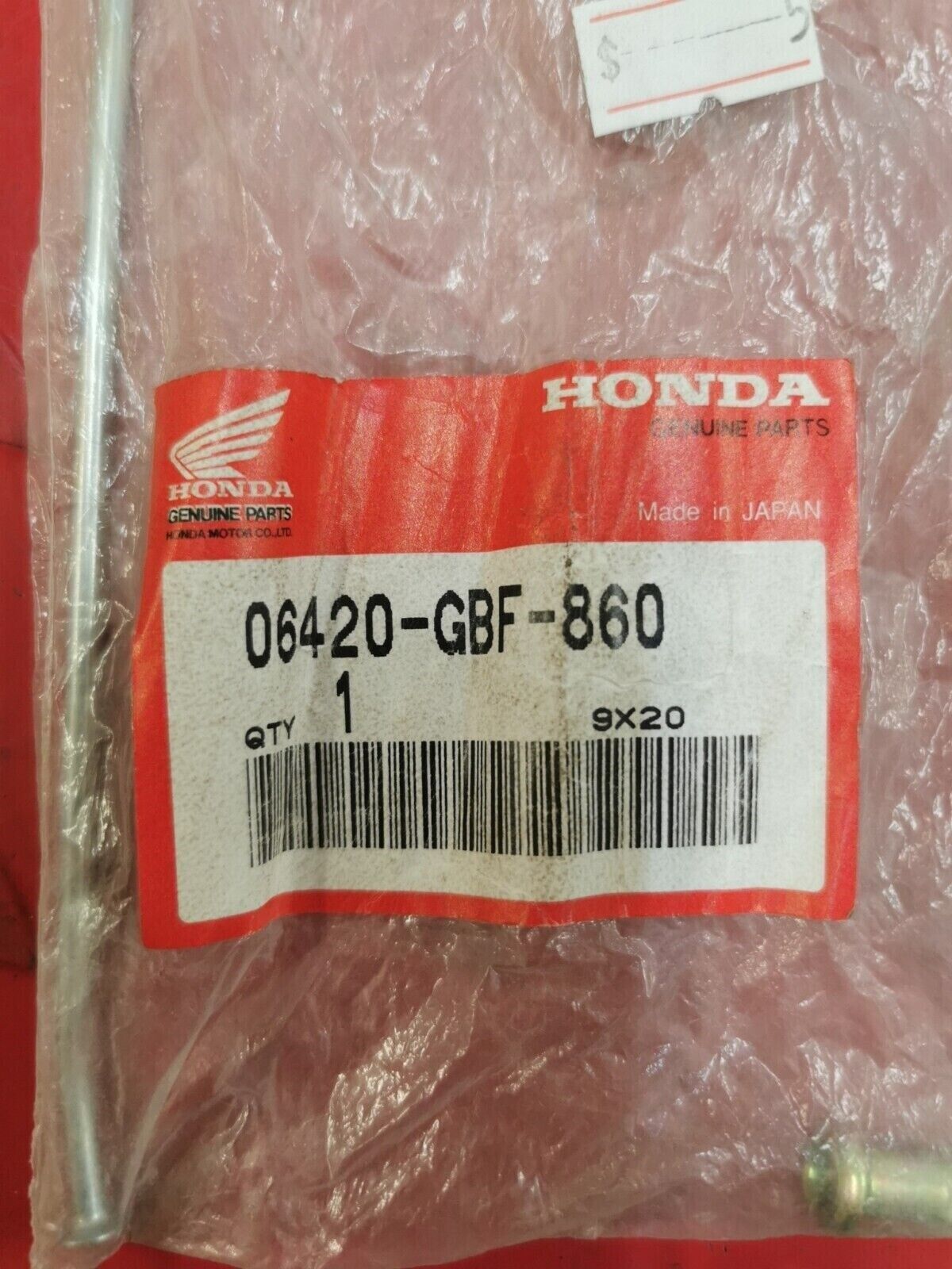 NOS Honda CR85 CR80 REAR SPOKE & NIPPLE SET 06420-GBF-860 H25