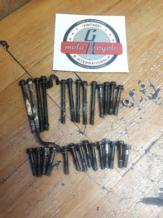 Kawasaki KLX125L 2003 crankcase and cover left right bolt hardware 2004 05 06