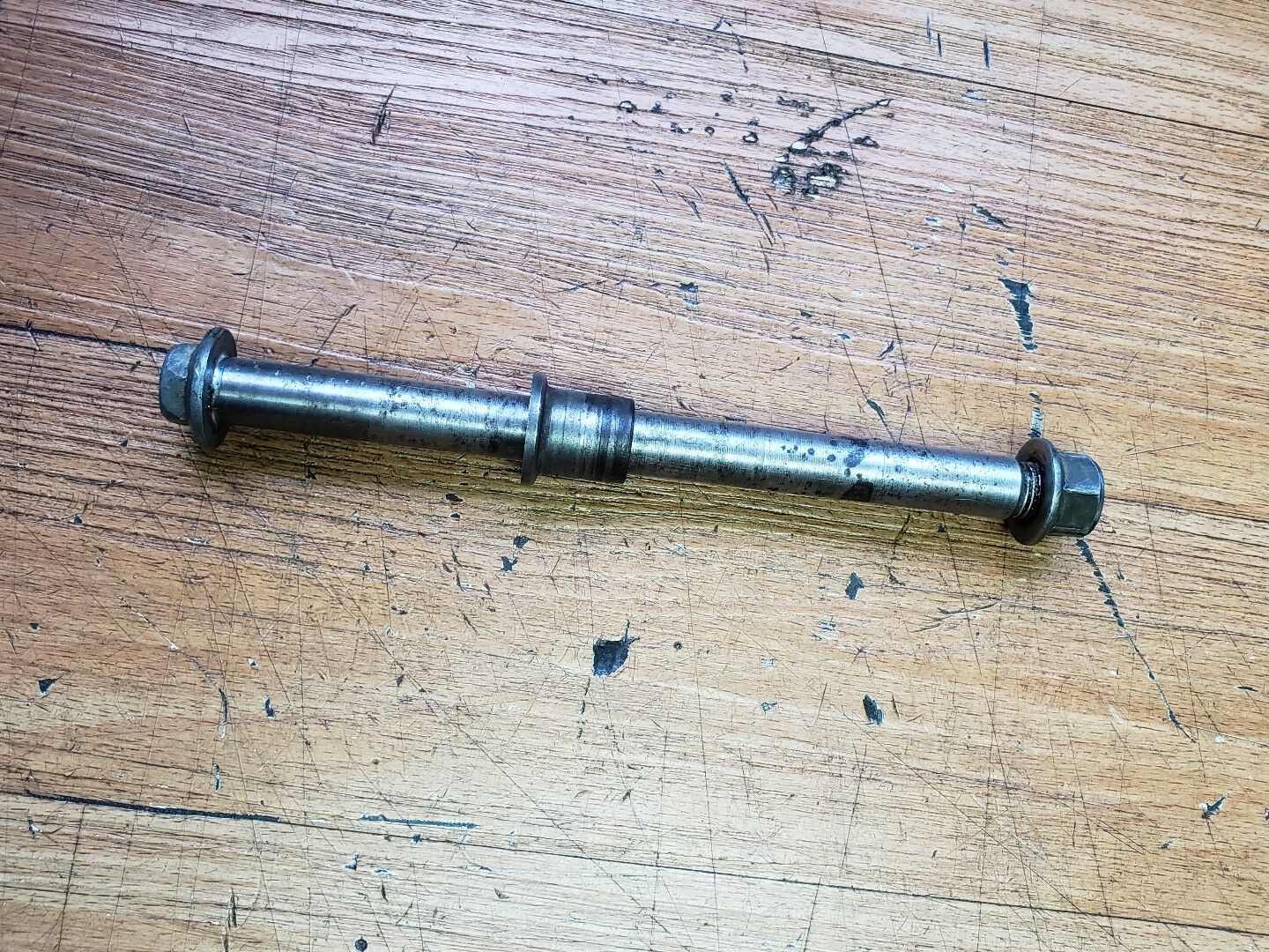 Honda XL200R XL200 1983 1984 front wheel axle bolt nut spacer collar