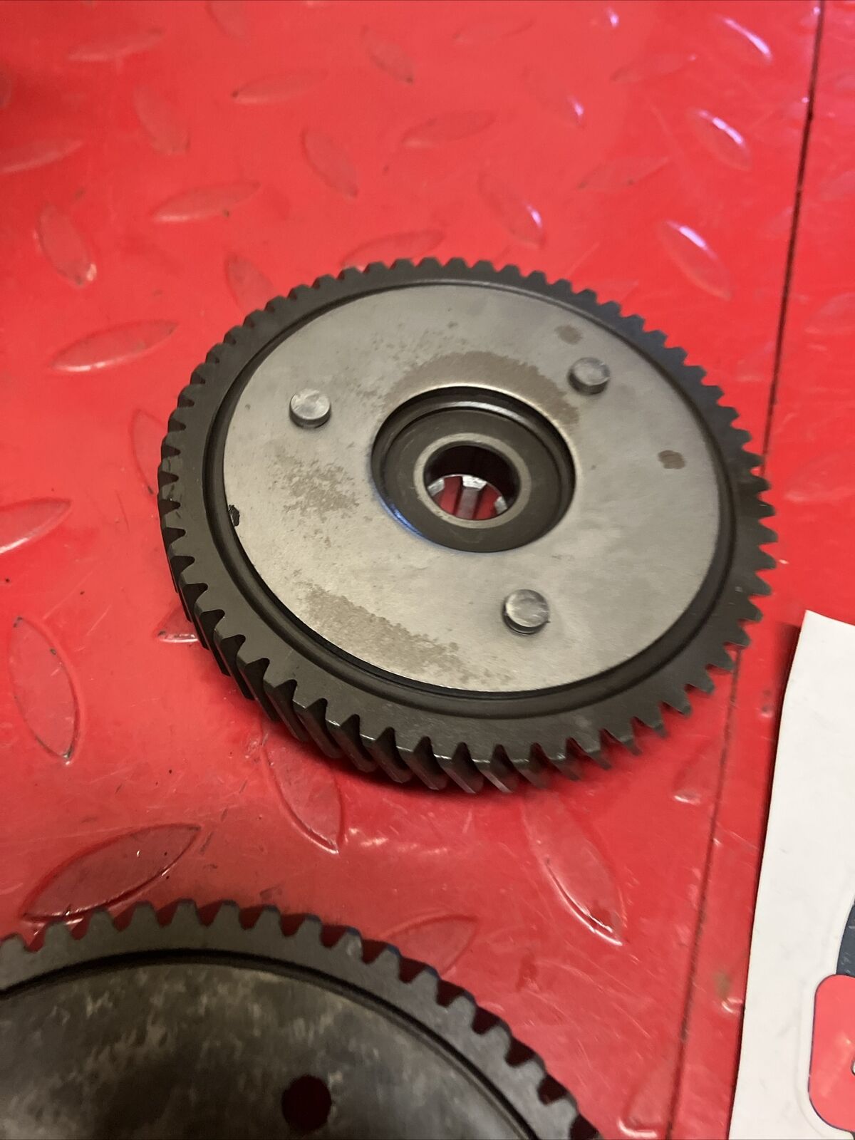 Yamaha LB50 1975 1F1 Chappy 50 clutch assembly carrier primary gear drive driven