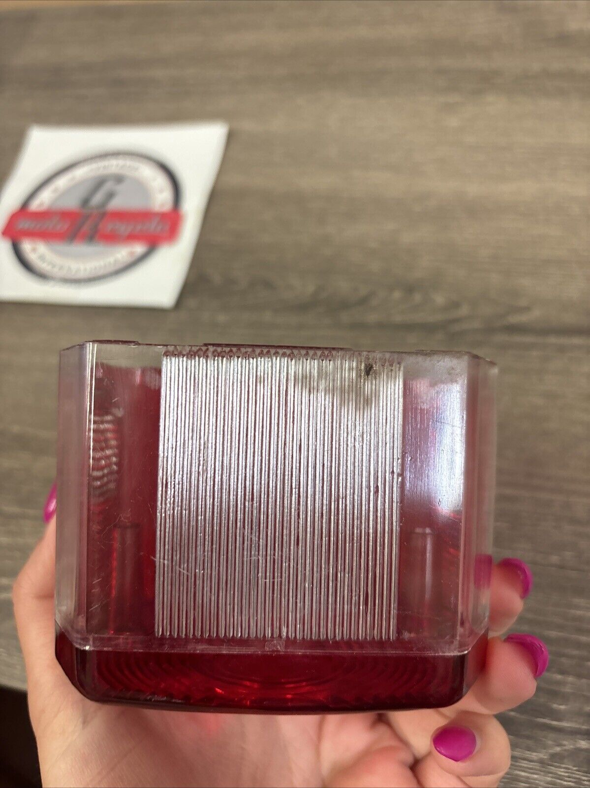 NOS AFTERMARKET MADE IN JAPAN YAMAHA JT2 TAILLIGHT LENS 168-84721-60-00 J62