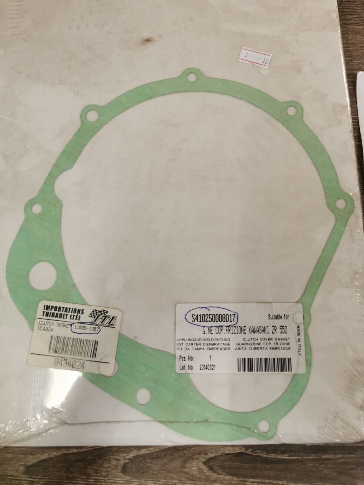 NOS ATHENA Kawasaki KZ  KZ550 ZR550 ZX550 Clutch Cover Gasket S410250008017 J45