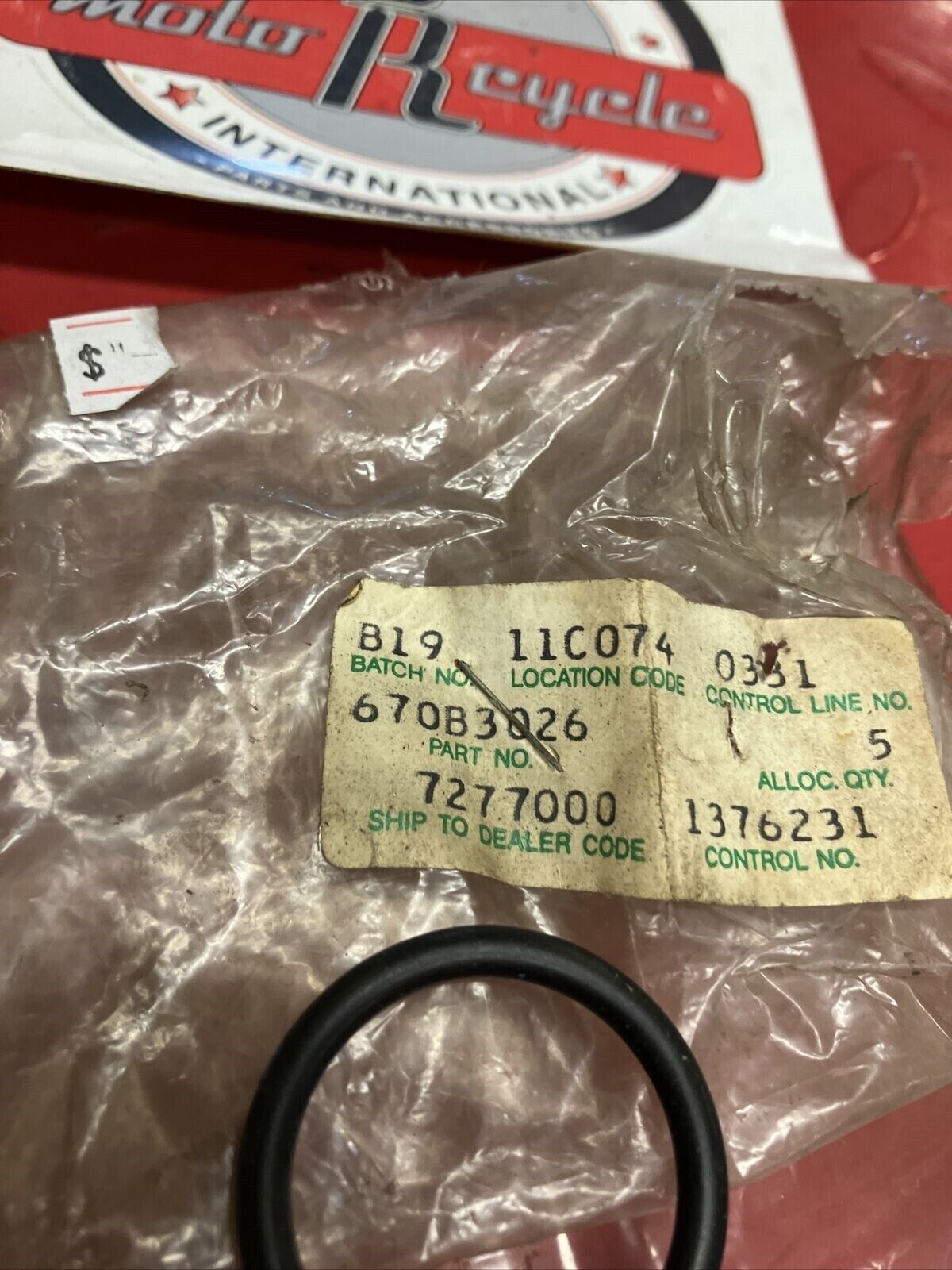 NOS KAWASAKI O-RING 26MM 670B3026 K17