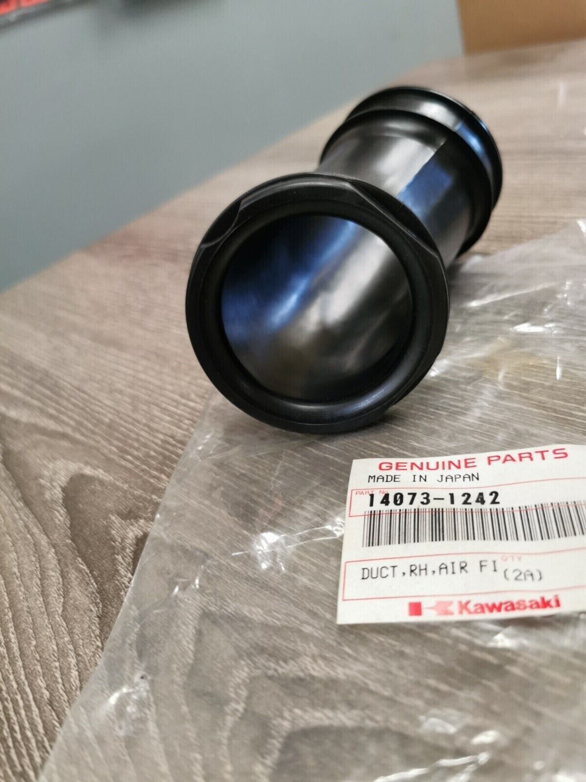 NOS KAWASAKI ZG1200 1986 - 2003 DUCT RH AIR FILTER QTY2  14073-1241 K29