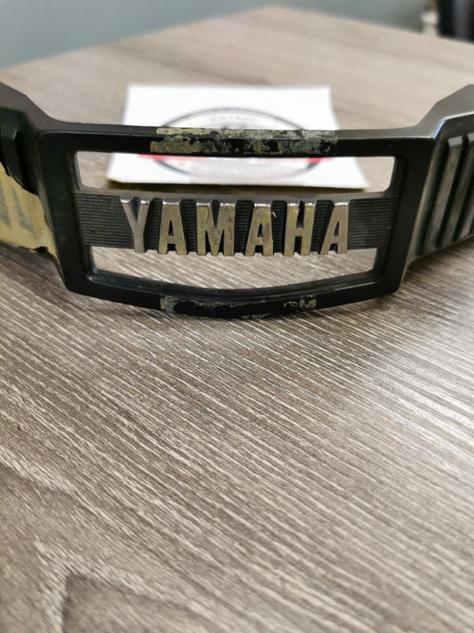 NOS YAMAHA   Xz550 1982   Cover Emblem Badge Plastic 11H-23122-02-00 Y54