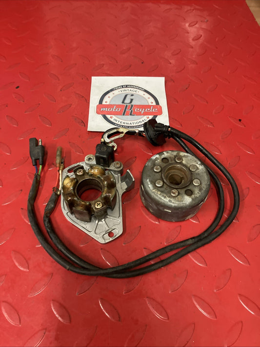 Honda CR250R 1985 Stator and flyhweel alternator magneto pulser TESTED GOOD