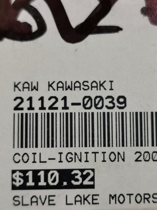NOS KAWASAKI KVF750 2008 - 2014 IGNITION COIL 21121-0039 K2