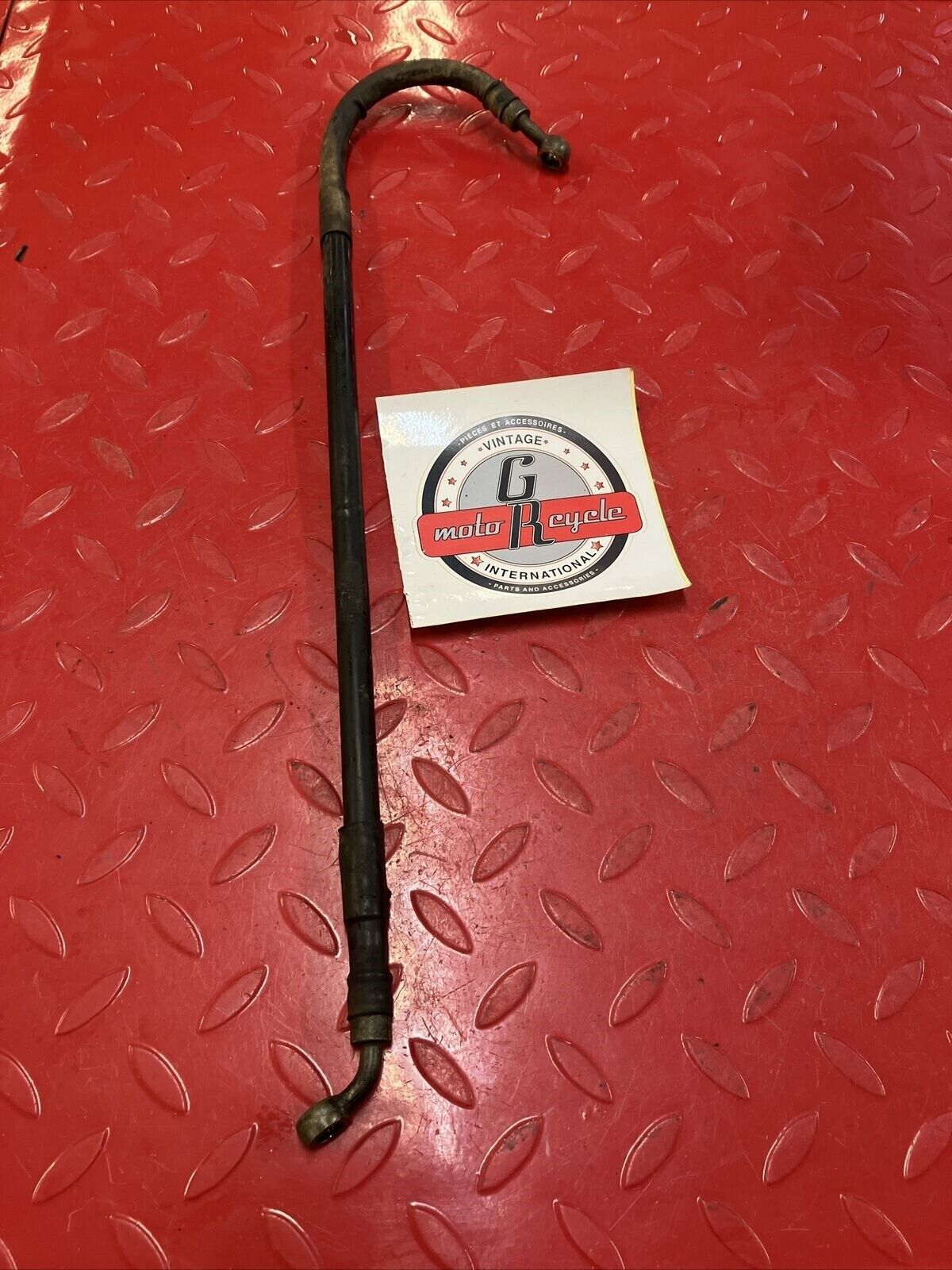 Suzuki RM125 1993 rear brake hose line