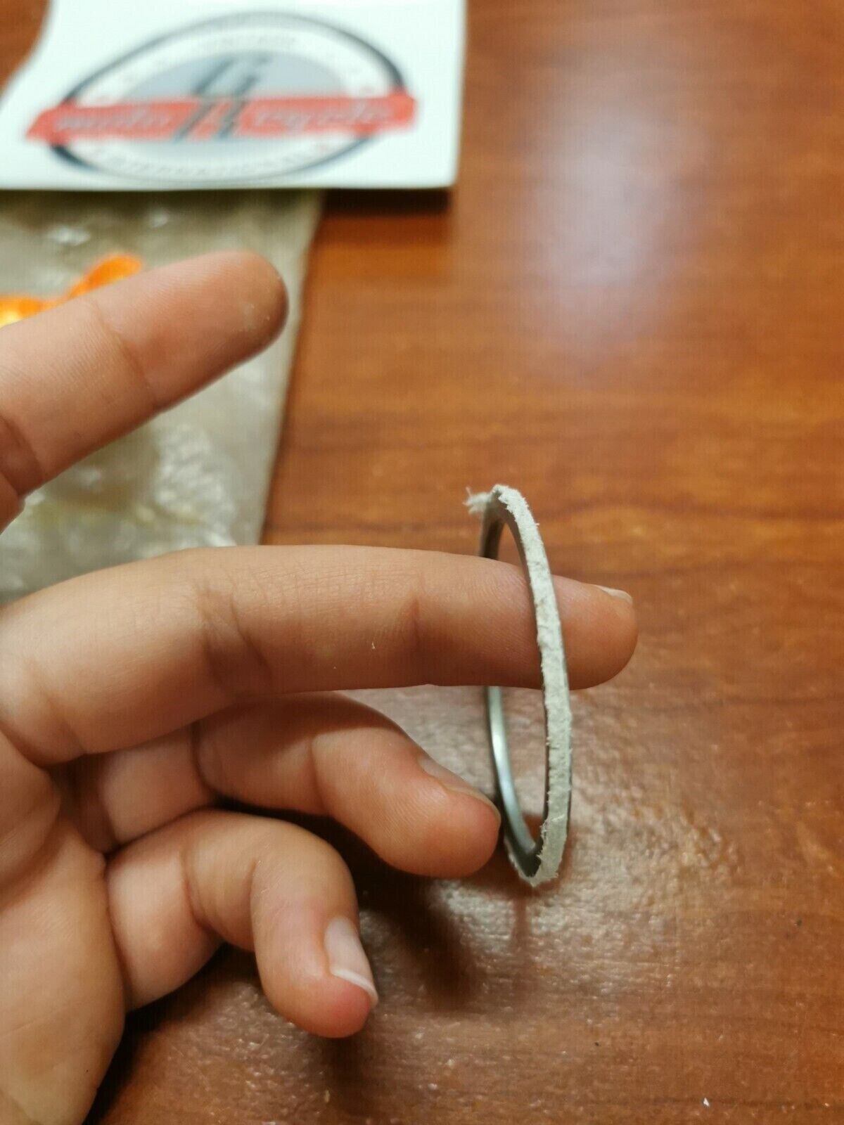 NOS Suzuki RM100 RM125 EXHAUST PIPE CUSHION 14184-28010 SUB. 14184-28011 S18