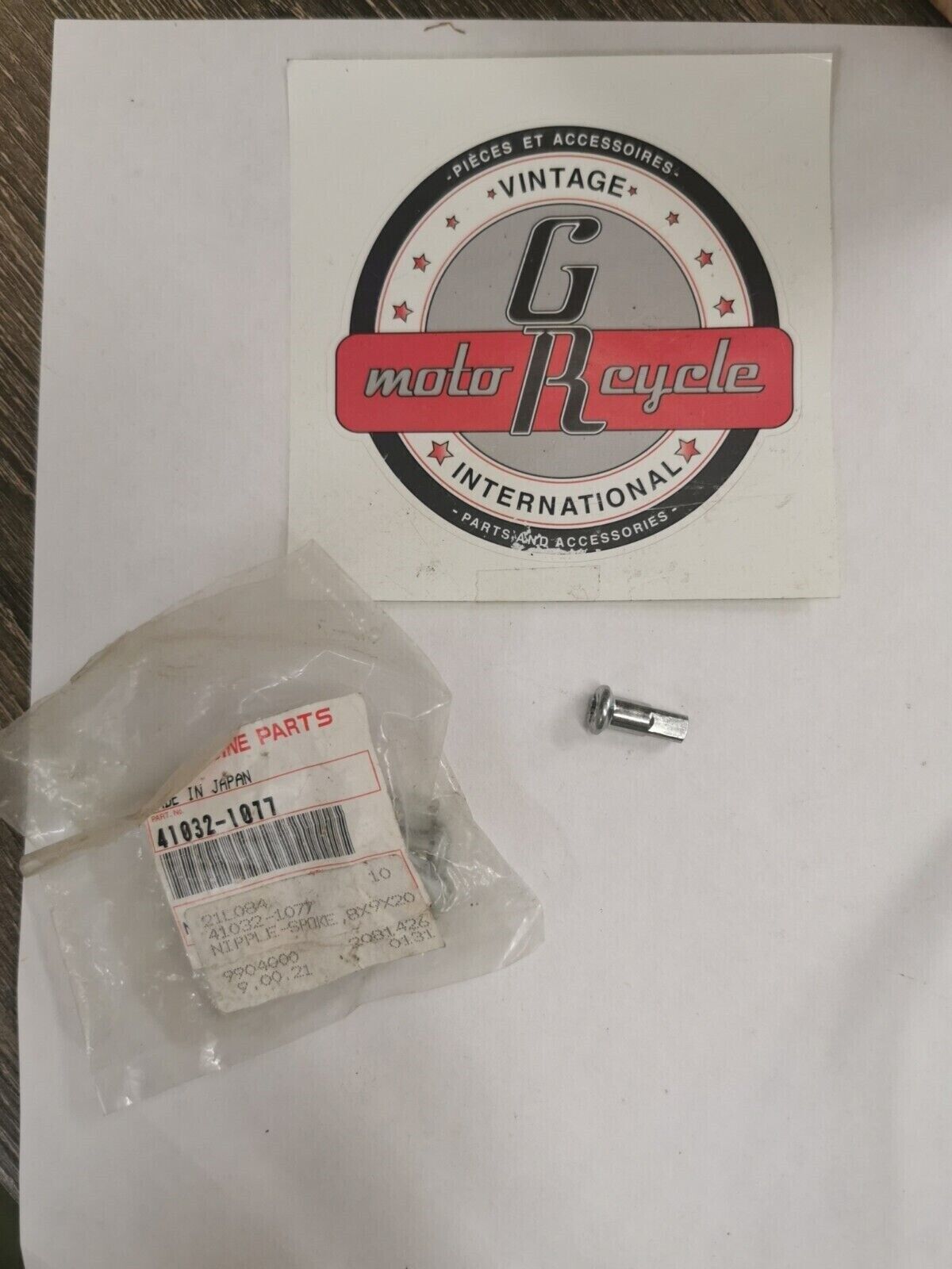 NOS KAWASAKI KX85 KX100 KX250 KX450R 2002 - 2023 SPOKE NIPPLE 41032-1077 K32