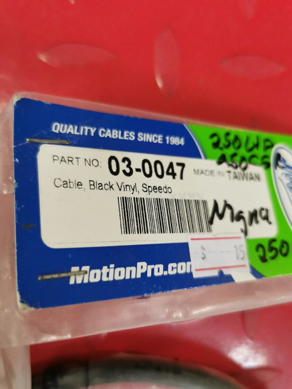 NOS MOTION PRO KAWASAKI EX250 EX500 KZ250 Speedometer 03-0047 J16