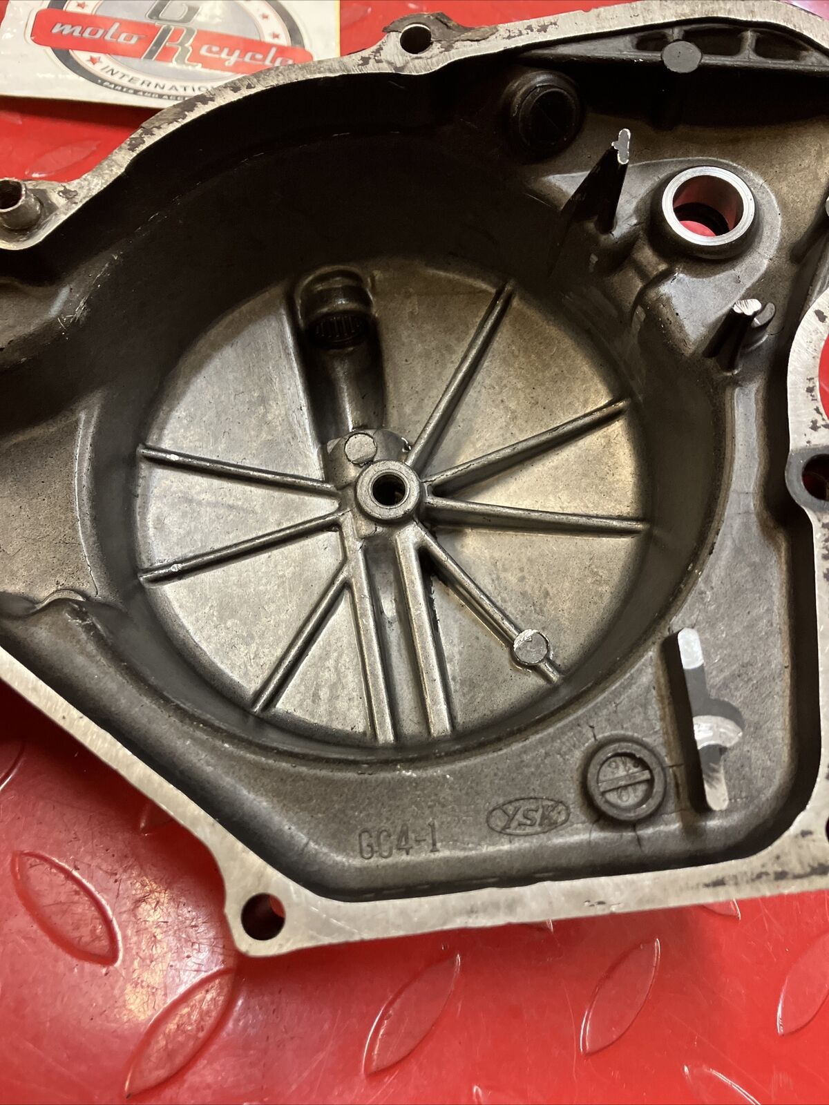 Honda CR80R 1990 right crankcase clutch cover 1987 - 1995 2