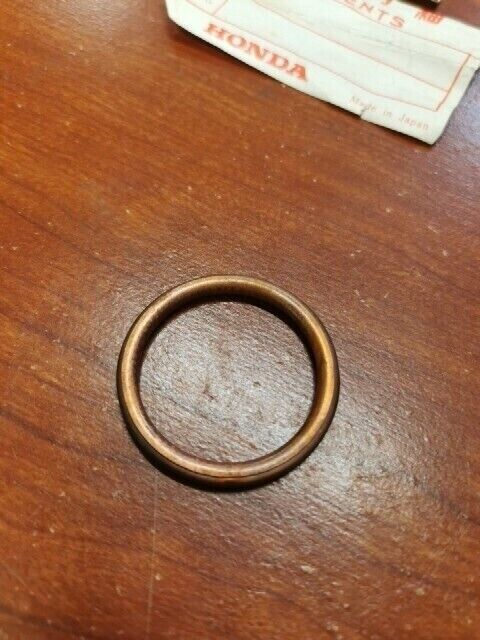 NOS Honda ATC200 CA250T CB100K CB125 CB250 EXHAUST PIPE GASKET 18291-216-000 H73