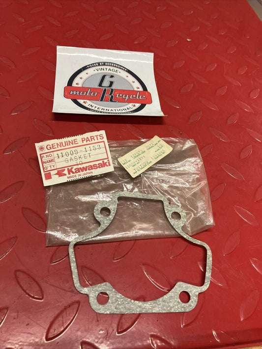 NOS KAWASAKI KX80 KDX80 CYLINDER BASE GASKET 11009-1153 K21